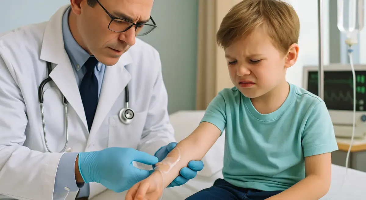 Cómo tratan los hospitales los piquetes de alacrán de corteza (niños y adultos)