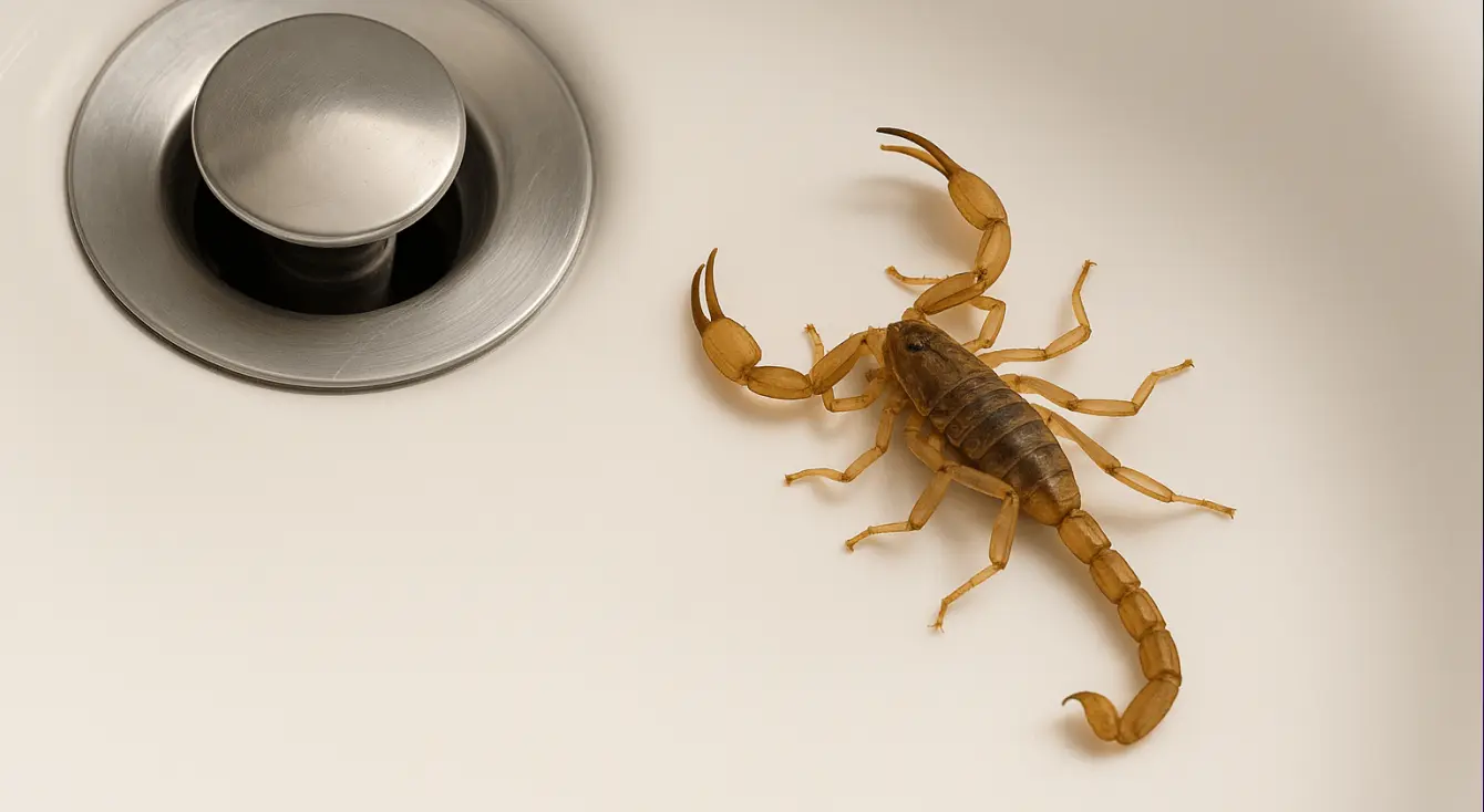 Can Scorpions Come Up Through Your Drains?