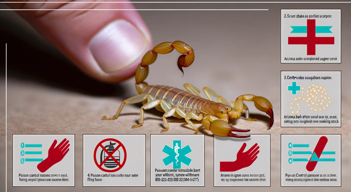 Bark Scorpion Sting First Aid: 30-Minute Plan