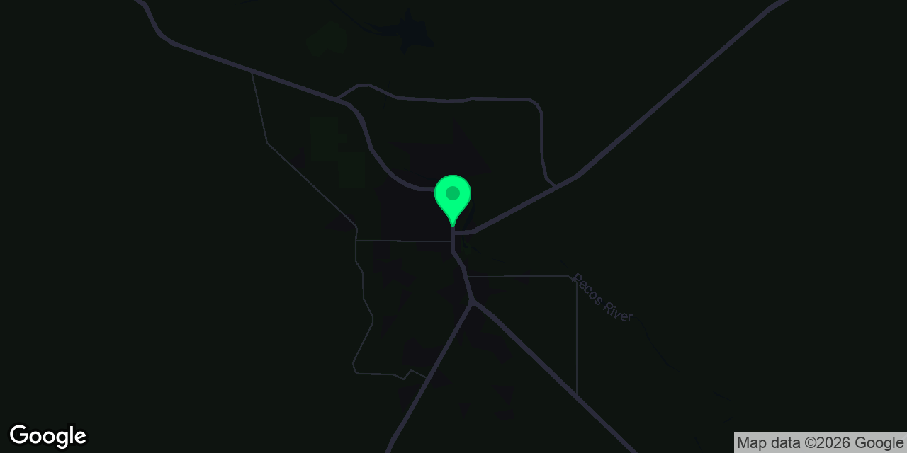 Map of Carlsbad, New Mexico