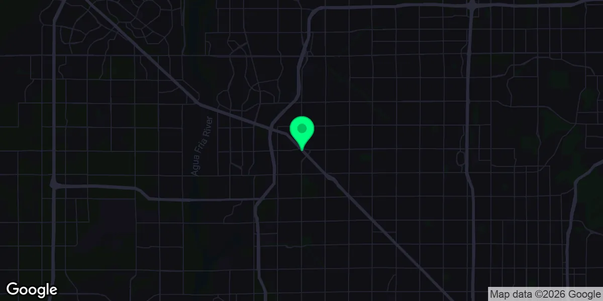 Map of Peoria, Arizona