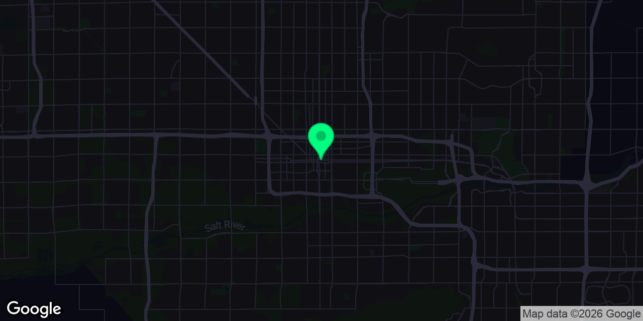 Map of Phoenix, Arizona