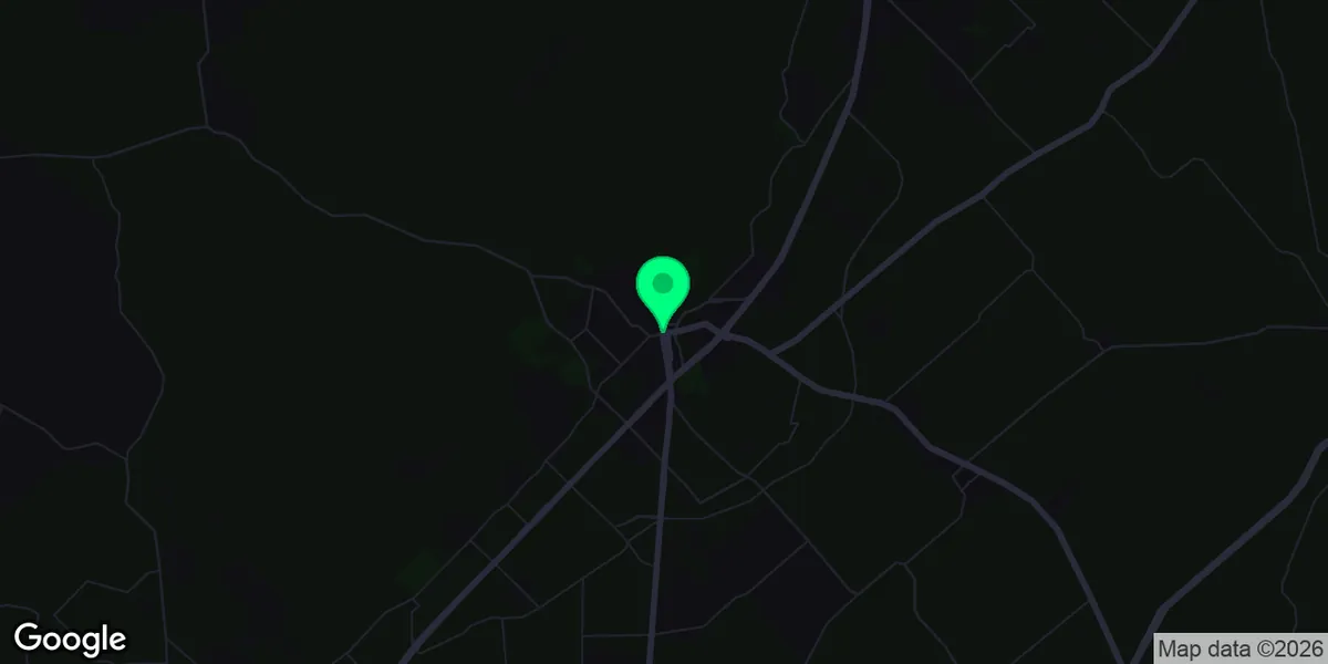 Map of San Marcos, Texas