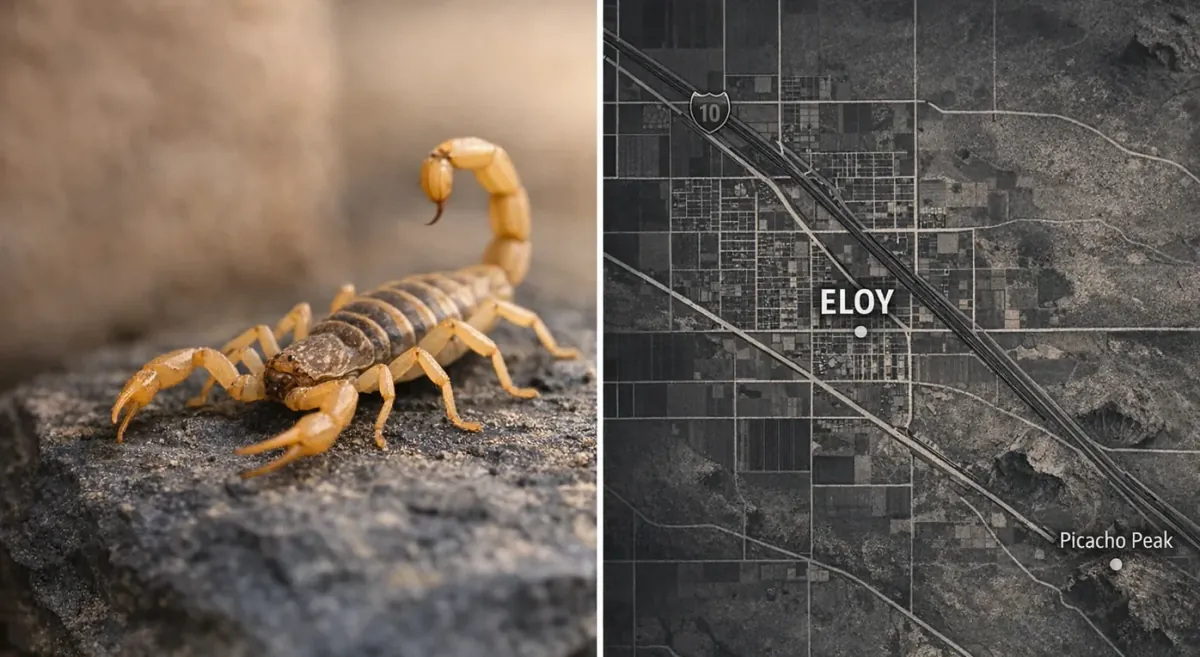 Scorpions in Eloy Arizona: Season, Stings & Control