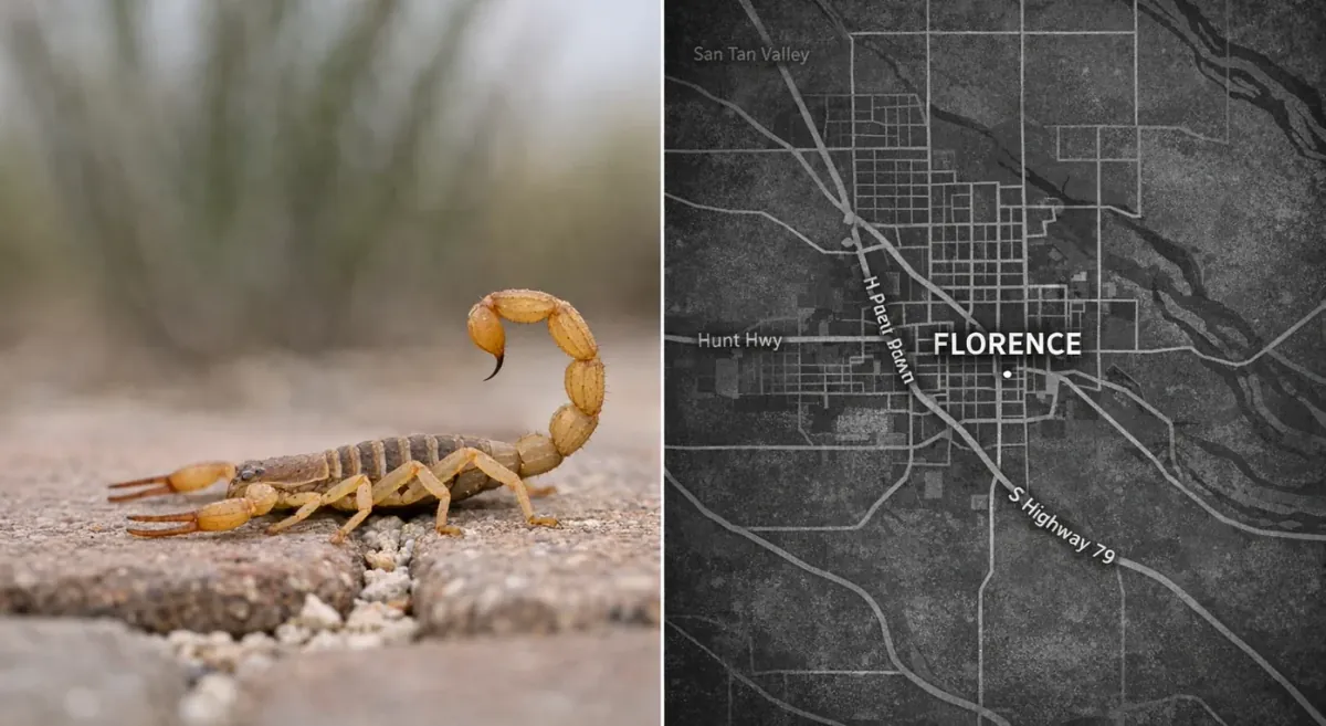 Alacranes en Florence, Arizona: Temporada, Piquetes y Control
