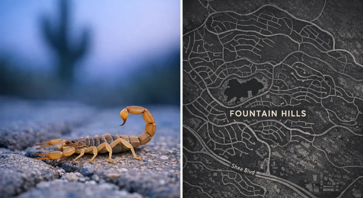 Scorpions in Fountain Hills Arizona: Season & Control
