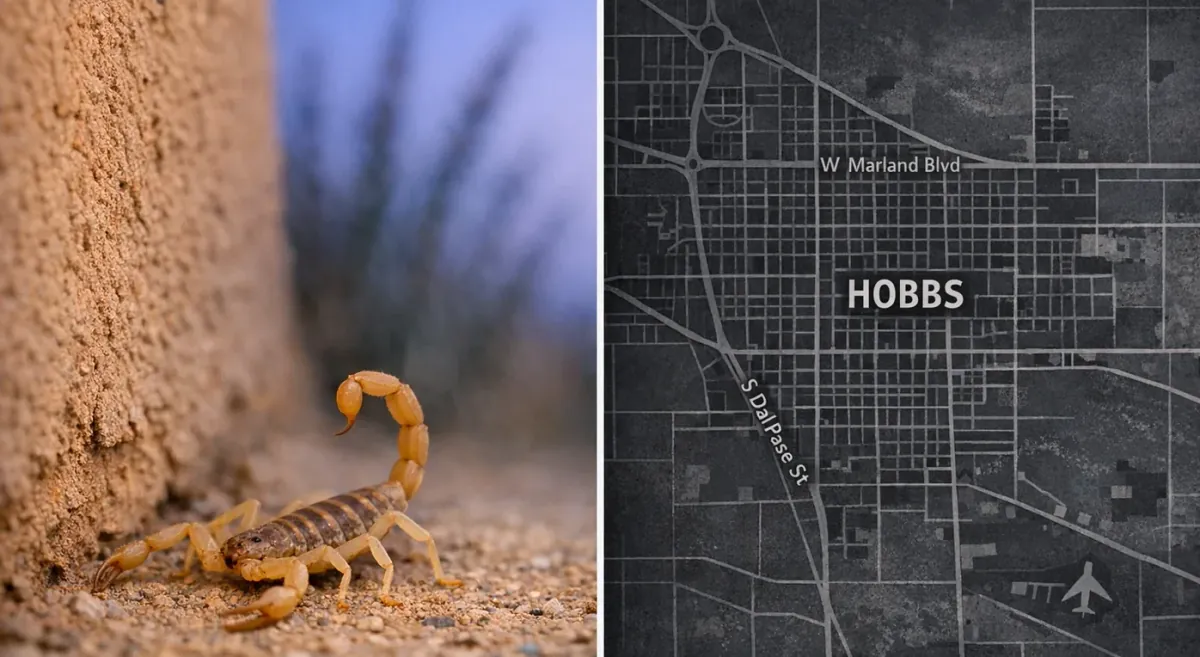 Scorpions in Hobbs New Mexico: Season & Control