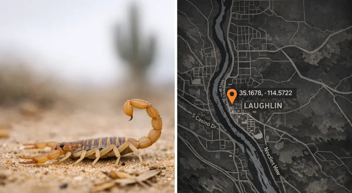 Scorpions in Laughlin Nevada: Season, Stings, Tips