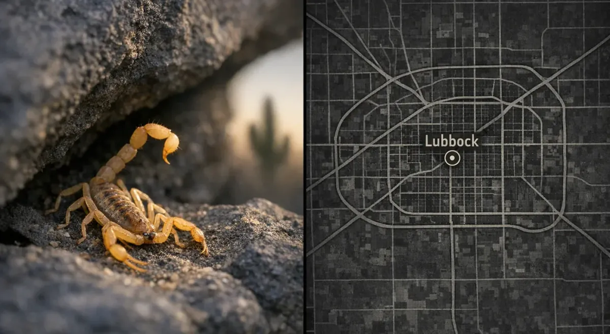 Scorpions in Lubbock, Texas: Season, Stings & Control