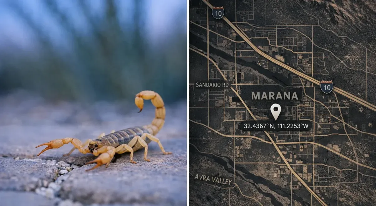 Scorpions in Marana Arizona: Season, Stings & Control