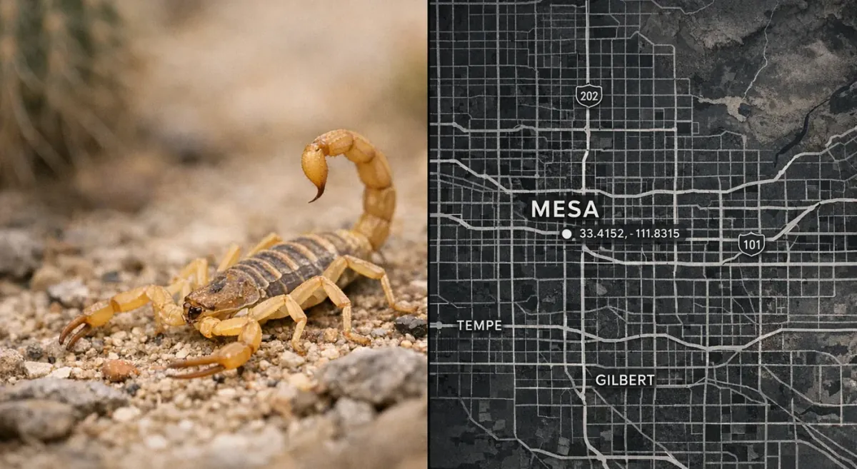 Scorpions in Mesa Arizona: Season, Stings & Control