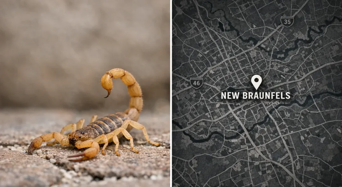 Scorpions in New Braunfels, Texas: What to Know