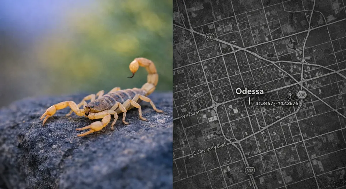 Scorpions in Odessa, Texas: Season, Stings & Control