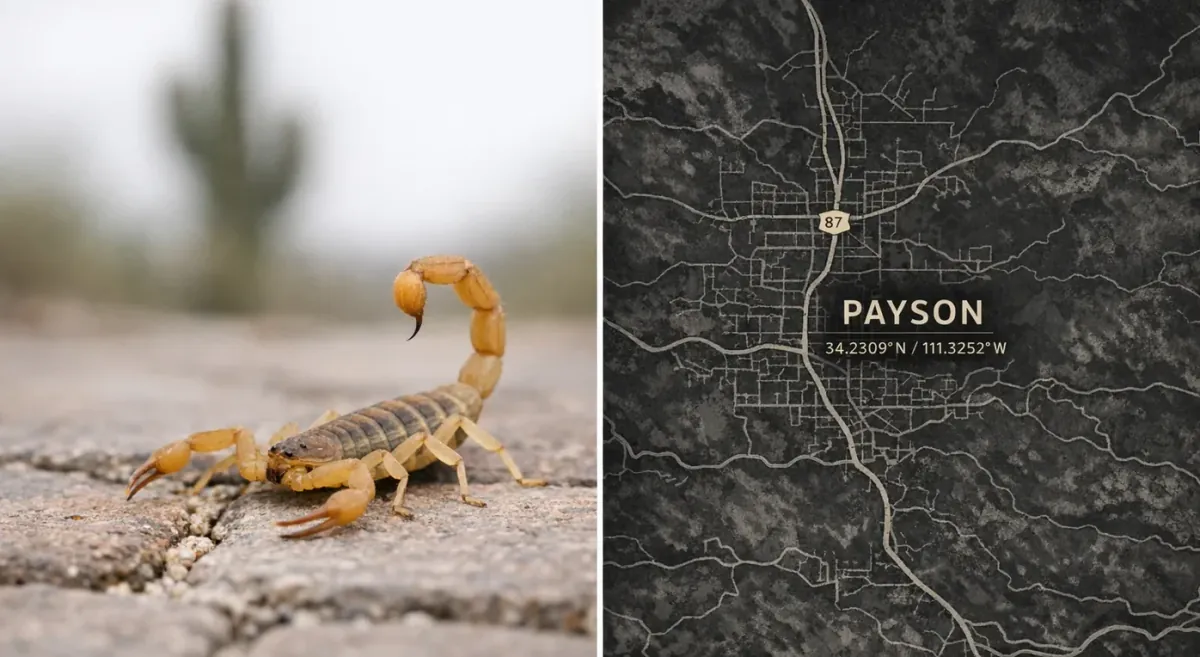Scorpions in Payson Arizona: Season, Stings, Tips