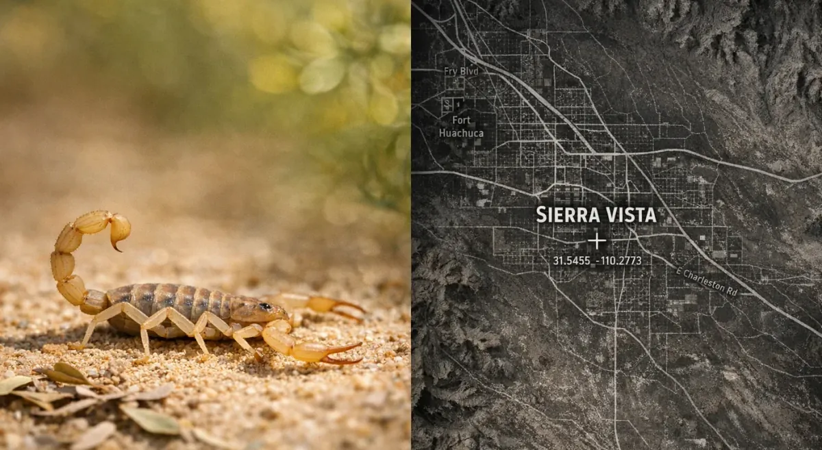 Scorpions in Sierra Vista Arizona: Season & Control