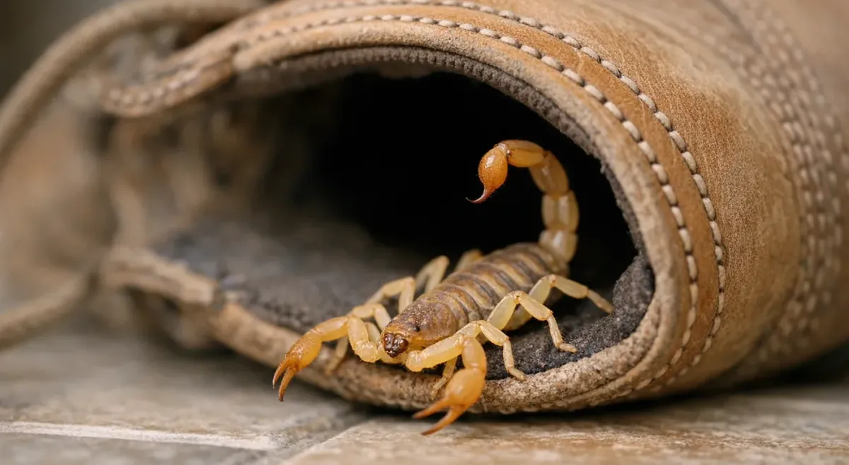 Scorpions in Cars, Shoes, and Beds: Where to Check